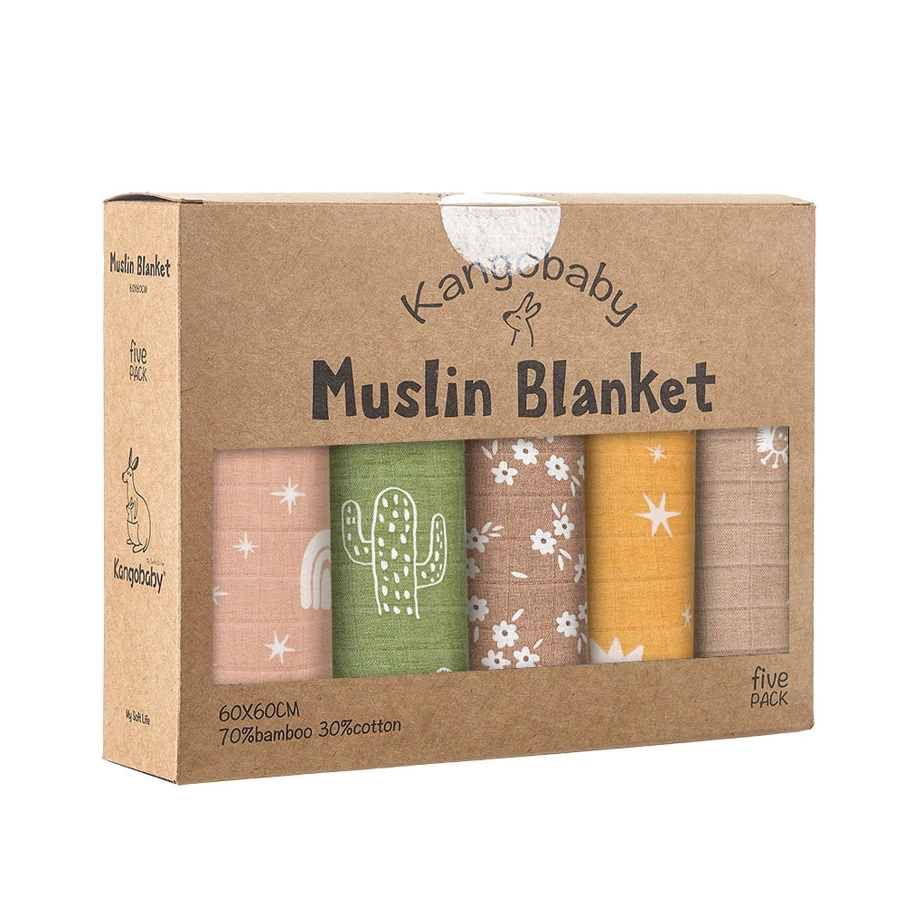 Bamboo Cotton Muslin Blanket