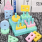 Montessori Toy Wooden Building