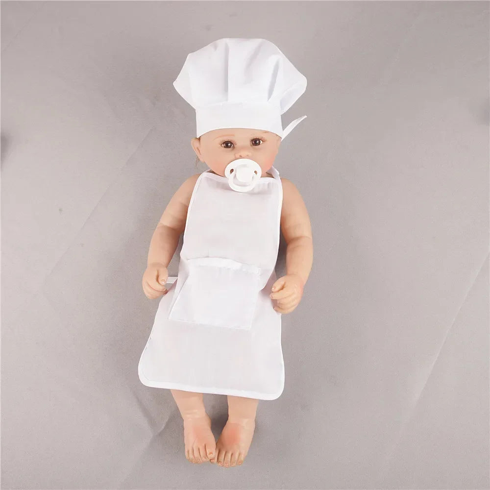 Baby Chef Apron Hat for Kids