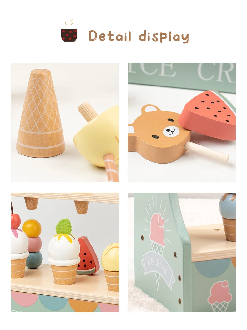 Ice Cream Counter Playset