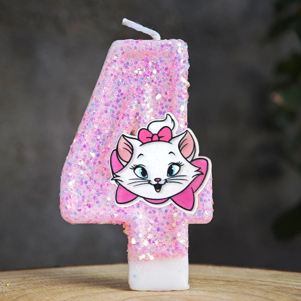 Marie Cat Candle Cartoon