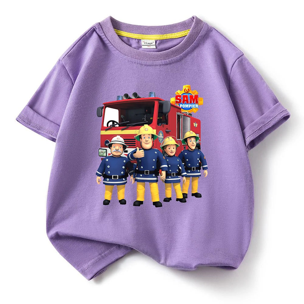 Fireman Sam t-shirt for kids