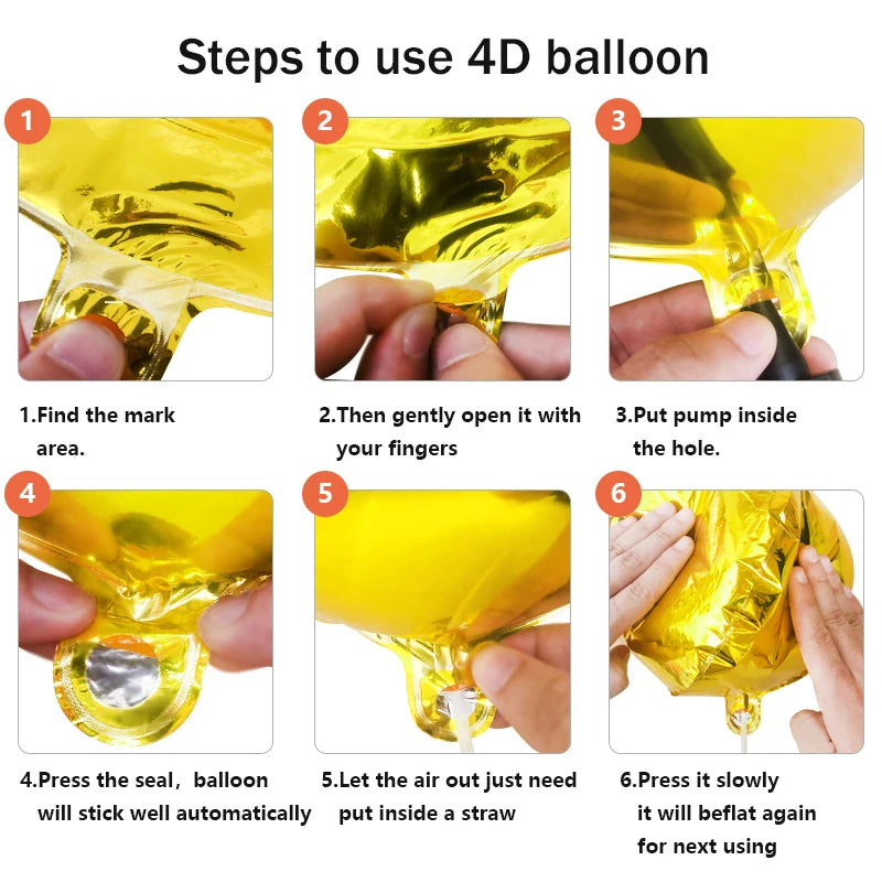 Beige White Balloons Garland