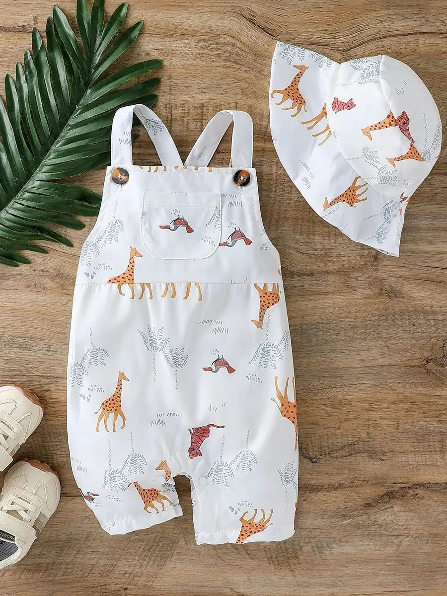 2Pcs Baby Boys Summer Sleeveles
