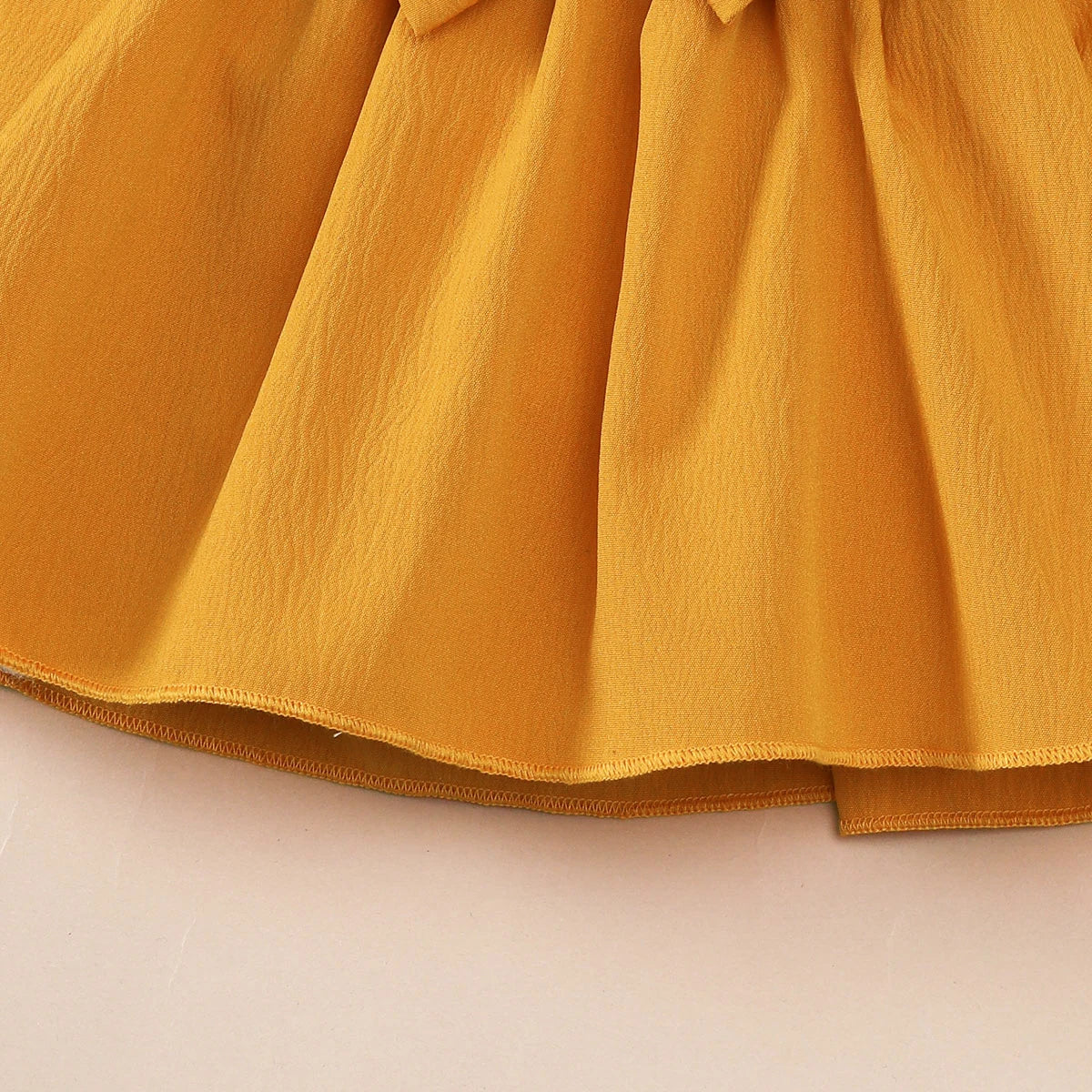 Baby girl Autumn Dress Ruffled Edges