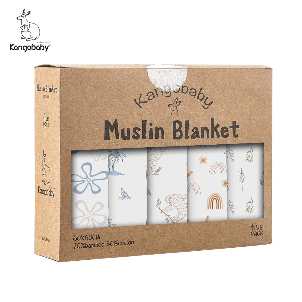 Bamboo Cotton Muslin Blanket