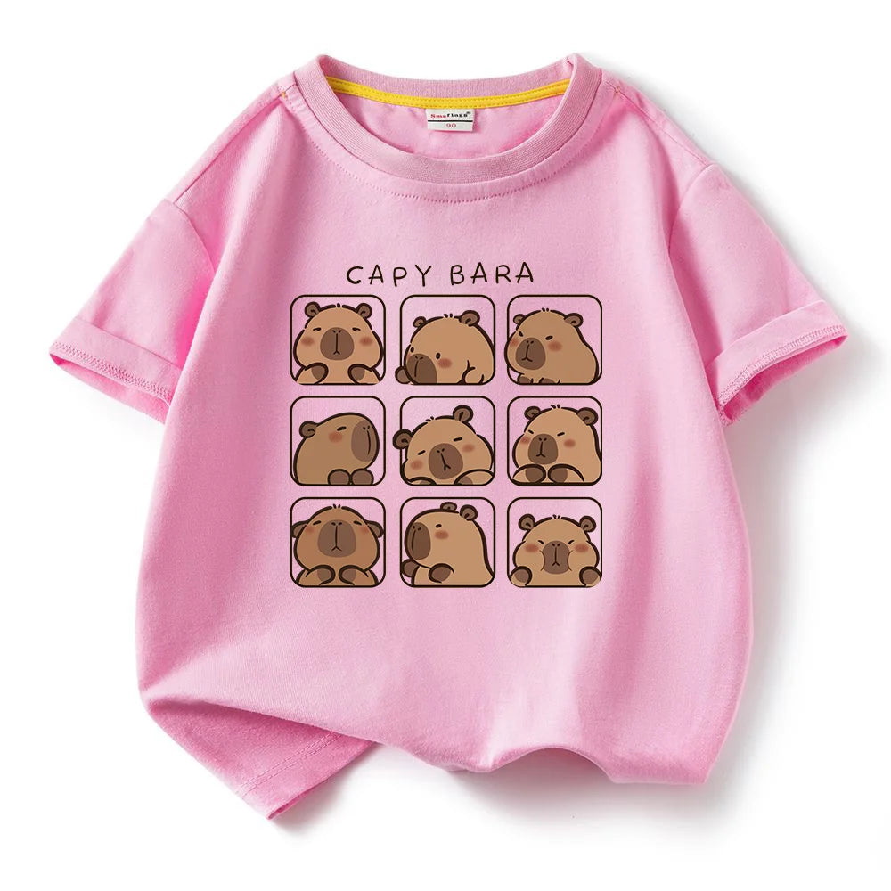 Capybara t-shirt for kids