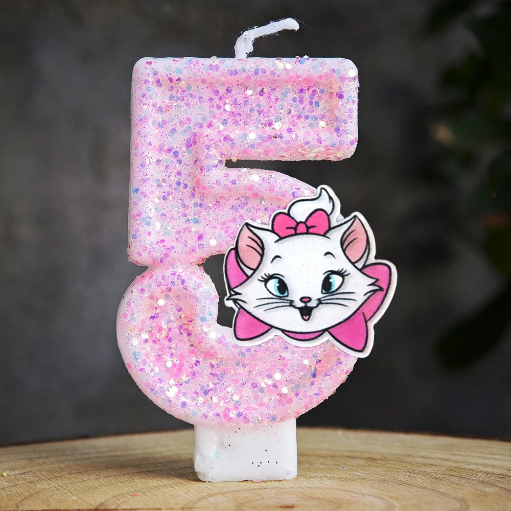 Marie Cat Candle Cartoon