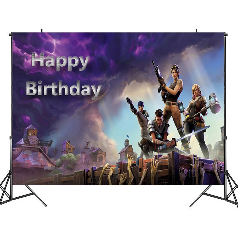 Video Game Fortnitions Birthday
