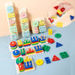 Montessori Toy Wooden Building