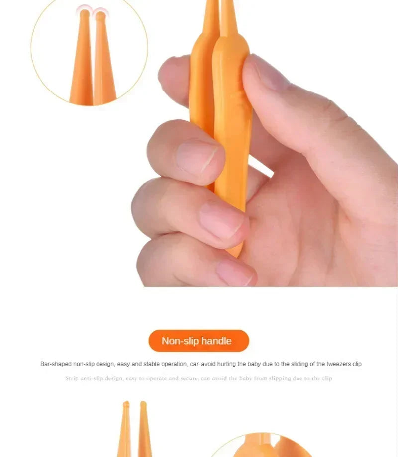 Tweezers Cleaning Forceps Baby Safety