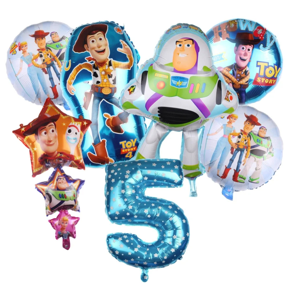 7pcs Toy Story Theme Buzz