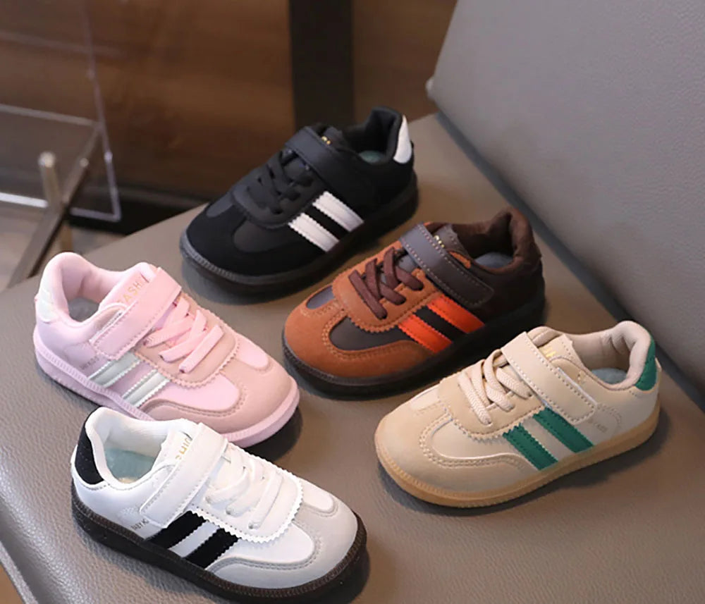 PU Leather Sport Shoes For Children