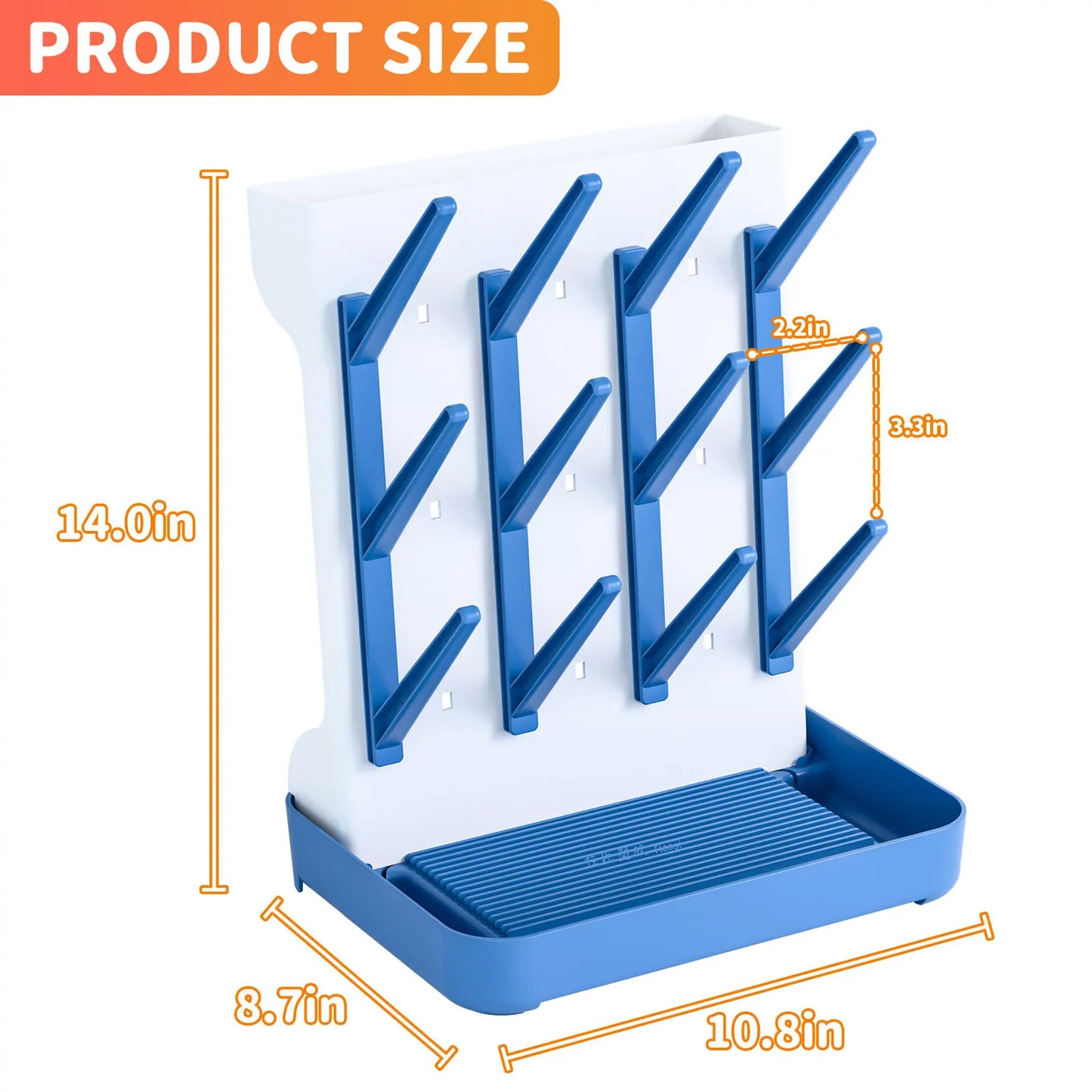Baby Bottle Drying Rack Vertical Bottle
