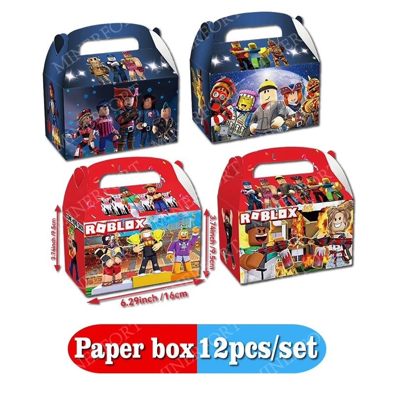 Roblox Boy Paper Box Combination