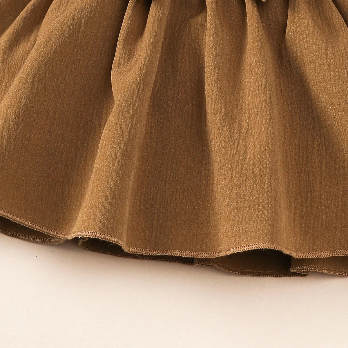 Baby girl Autumn Dress Ruffled Edges