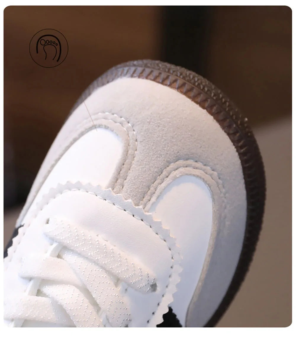 PU Leather Sport Shoes For Children