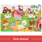New 30 Pieces Wooden Puzzles