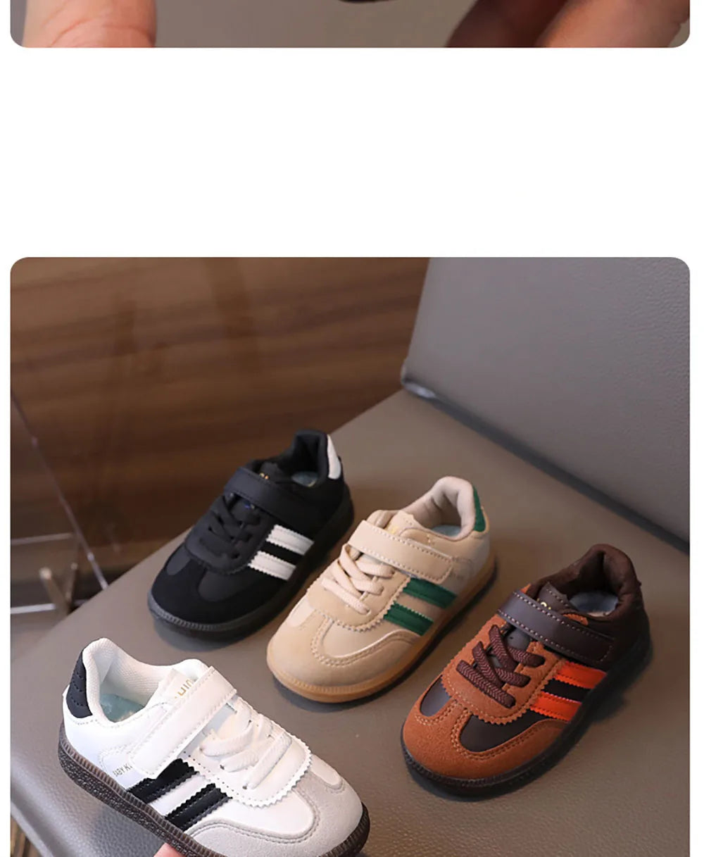 PU Leather Sport Shoes For Children
