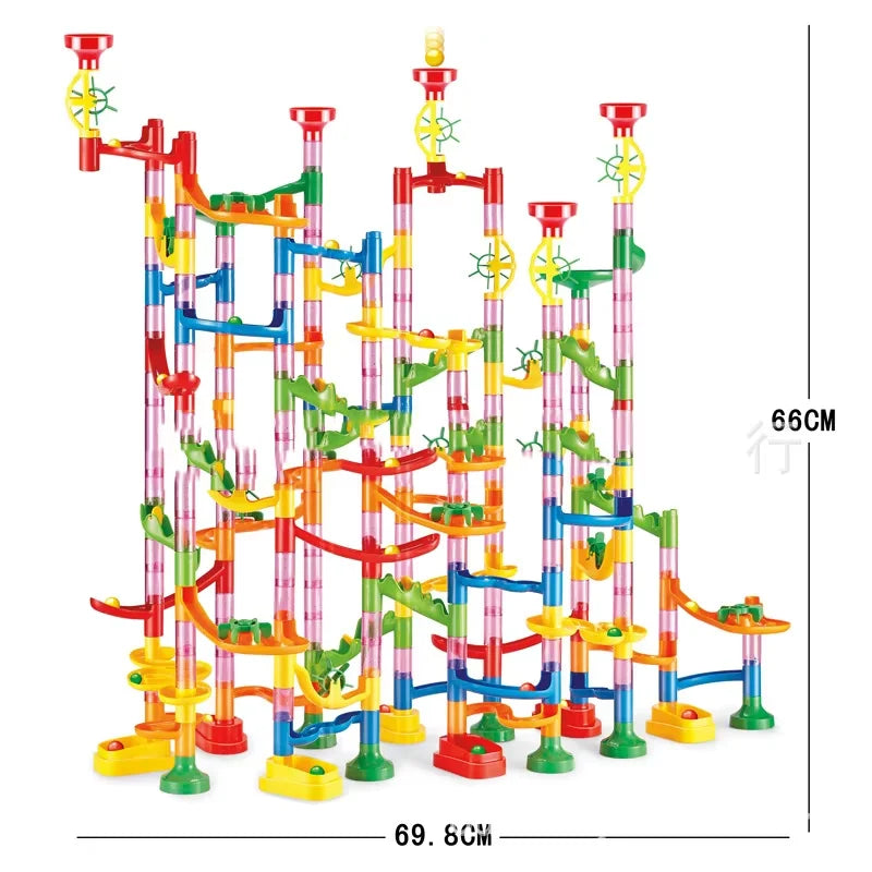 Marble Run Race Track Building