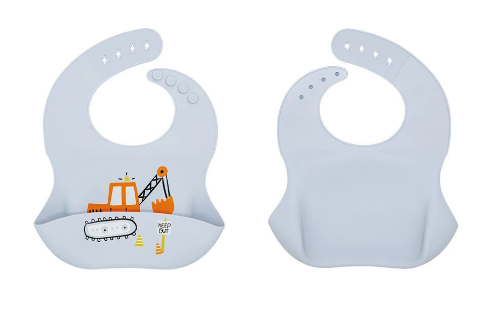 Waterproof Bibs For Kids Feeding
