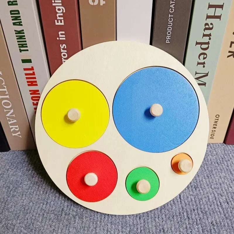 Montessori Toy Wooden Building