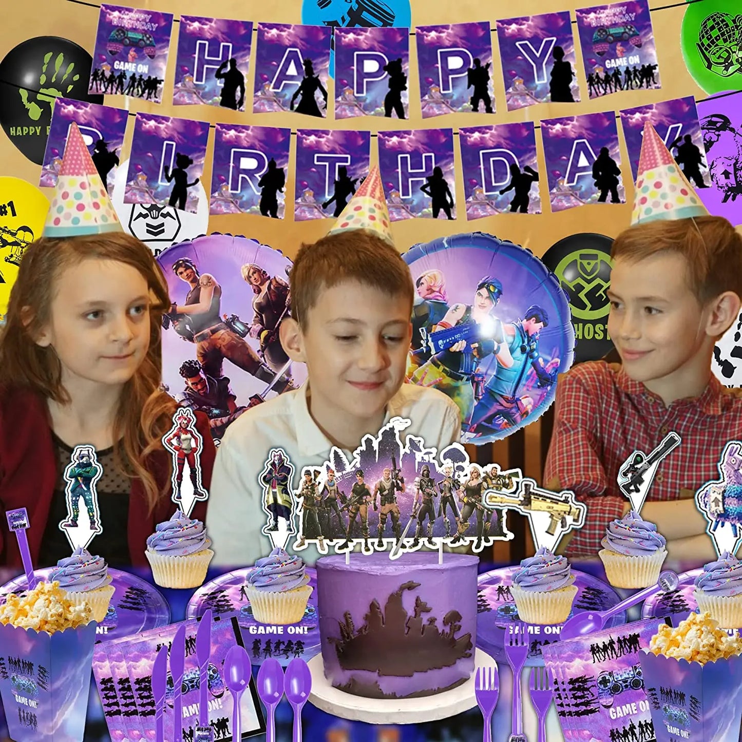 Video Game Fortnitions Birthday