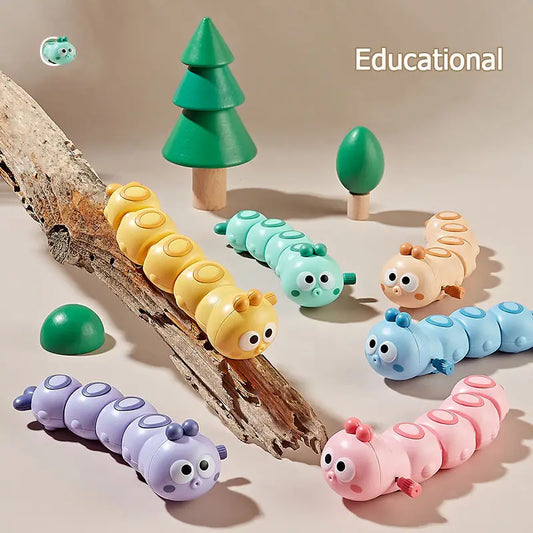 Funny Colorful Animals Worm