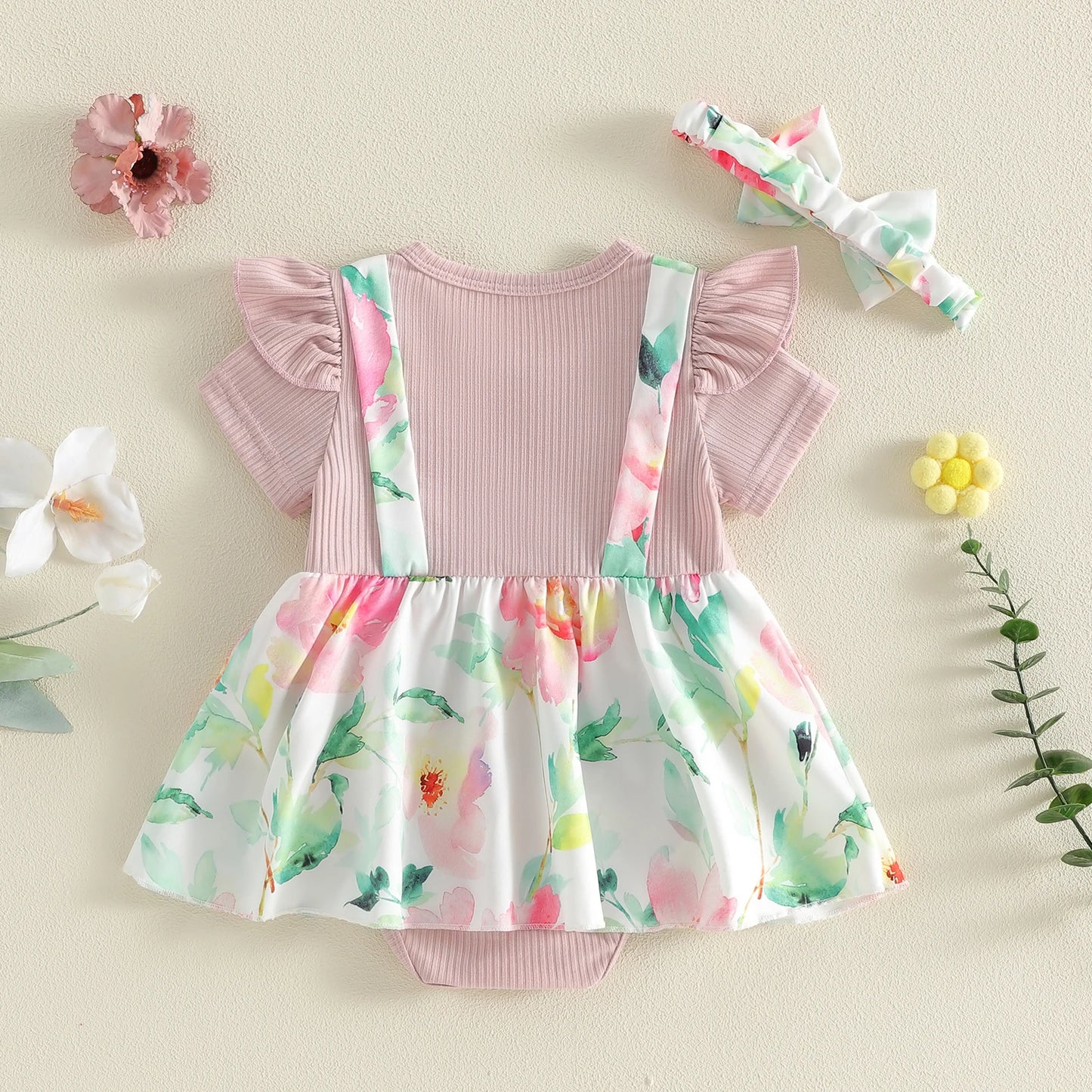 Baby Girl Summer Outfit Floral