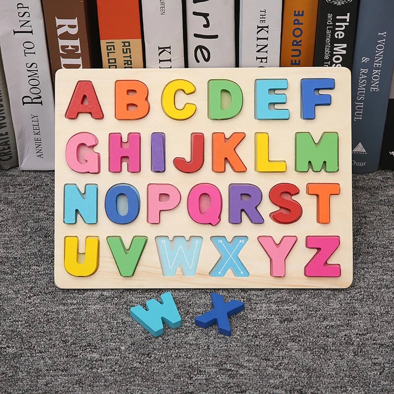 Montessori Toy Wooden Building