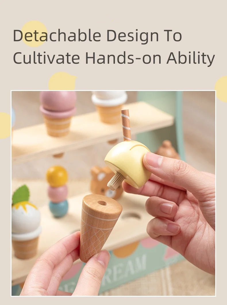Ice Cream Counter Playset