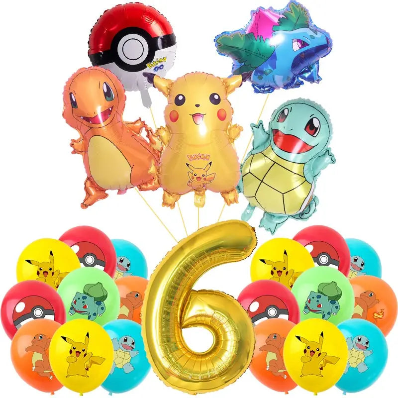 Pokemon Theme Birthday Party