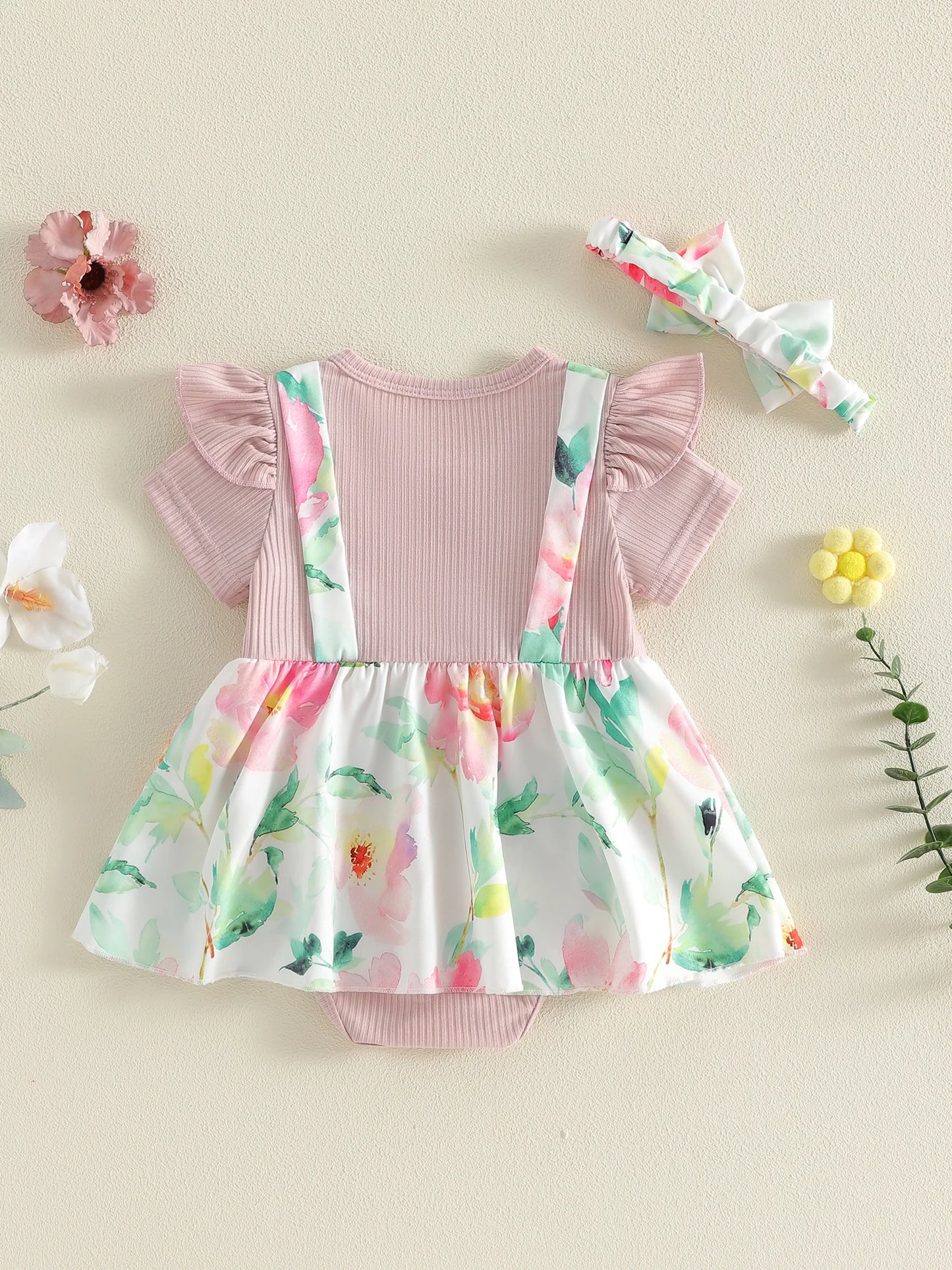 Baby Girl Summer Outfit Floral