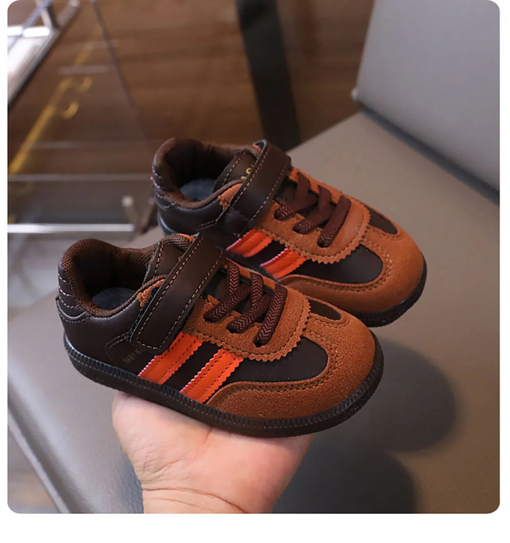 PU Leather Sport Shoes For Children