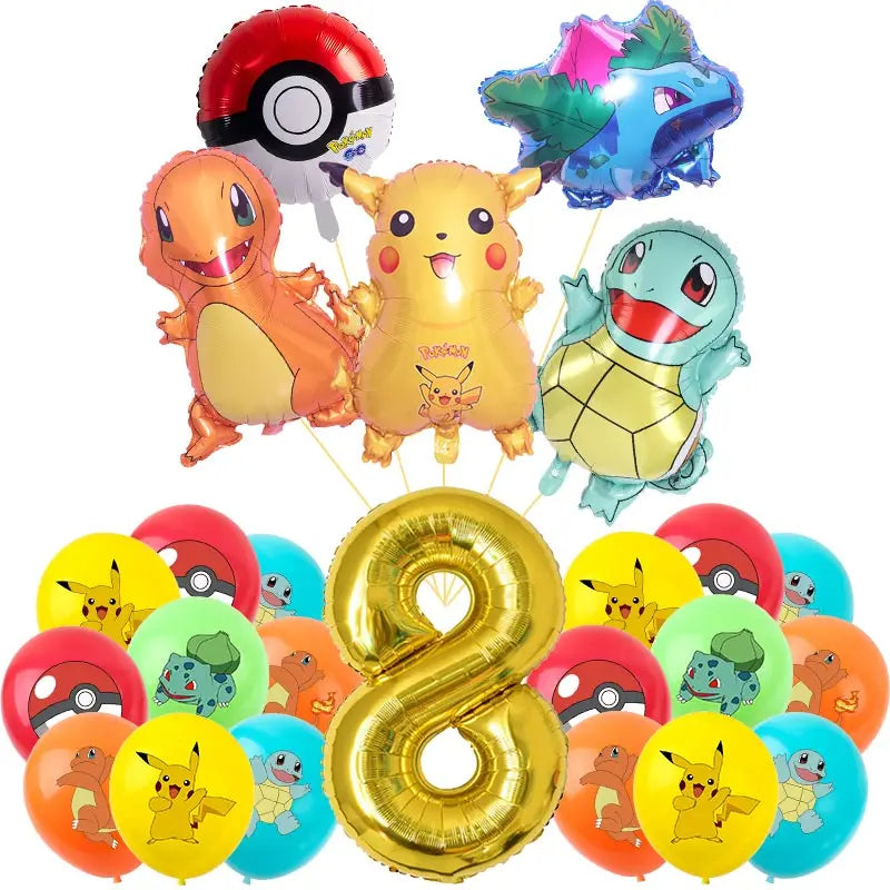 Pokemon Theme Birthday Party