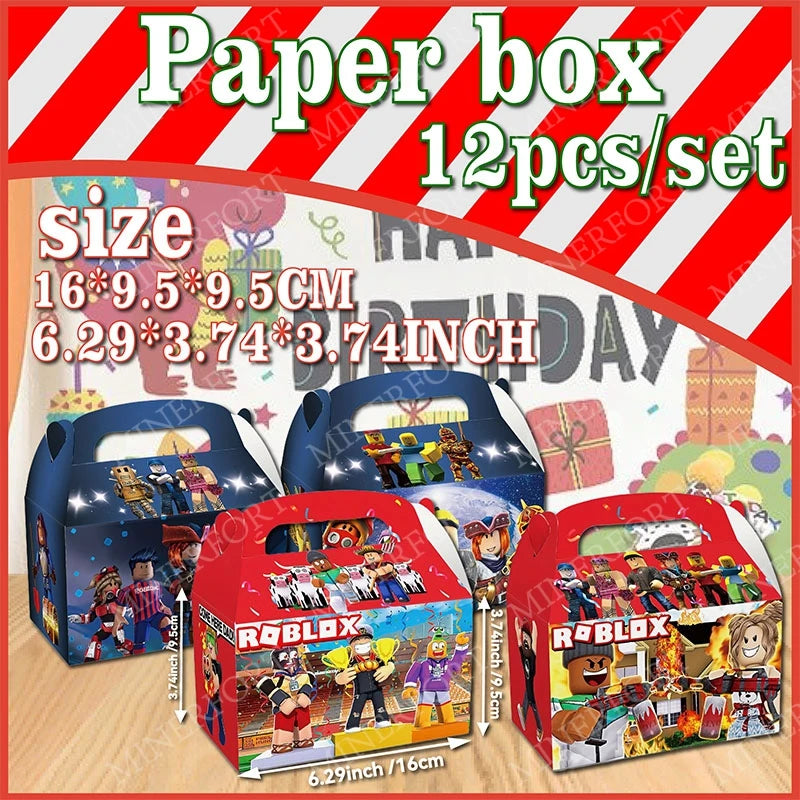 Roblox Boy Paper Box Combination