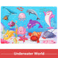 New 30 Pieces Wooden Puzzles