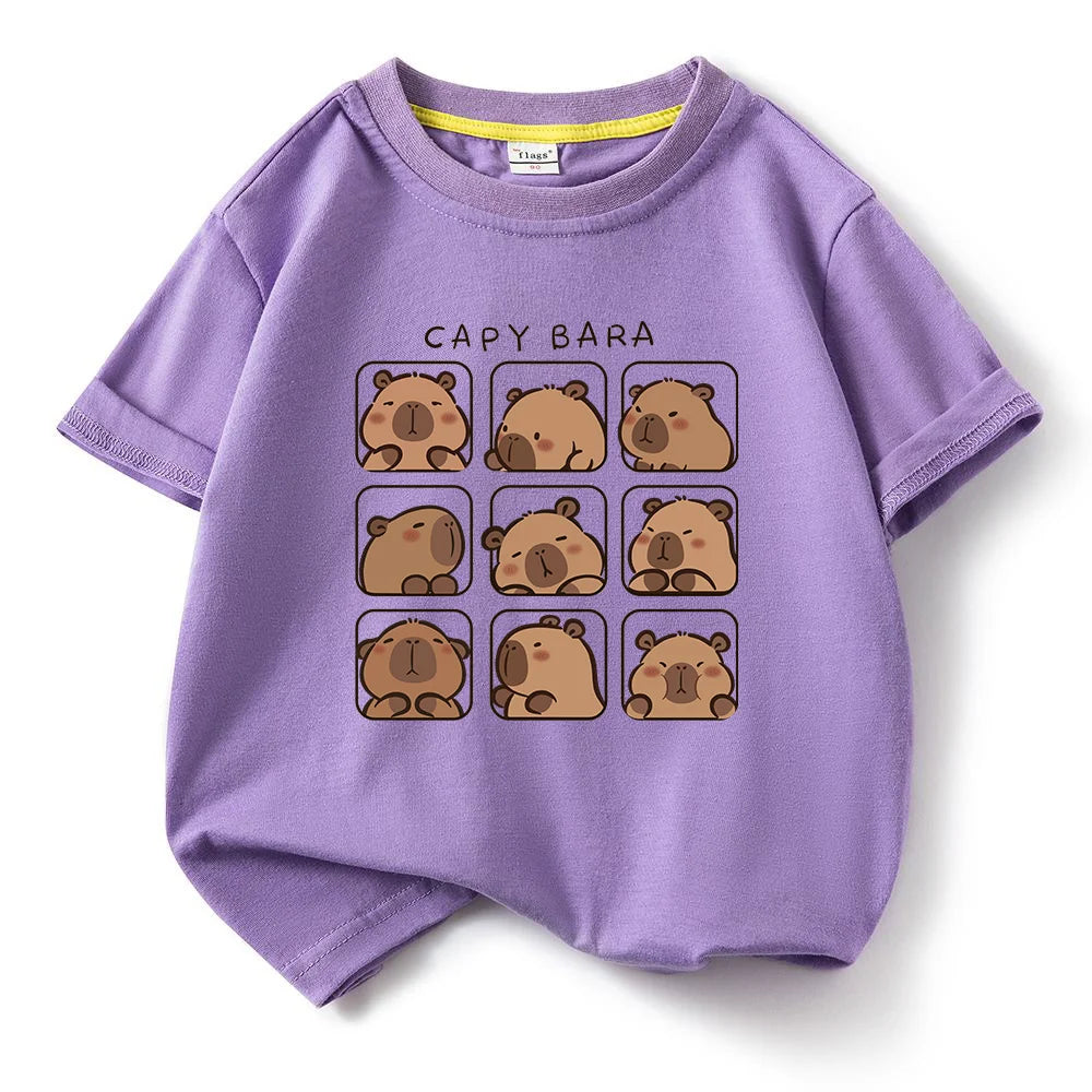 Capybara t-shirt for kids