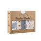 Bamboo Cotton Muslin Blanket