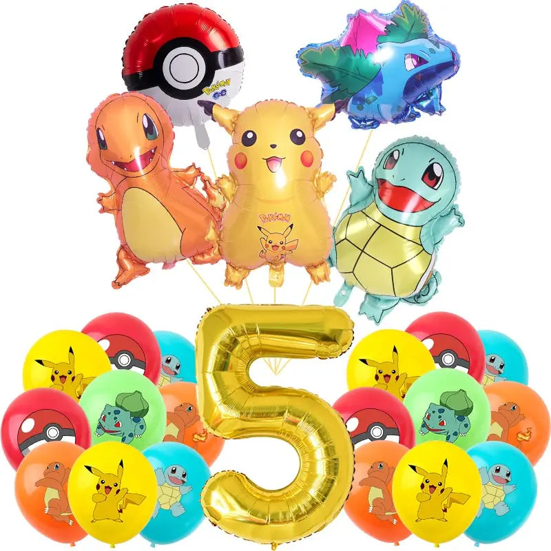 Pokemon Theme Birthday Party
