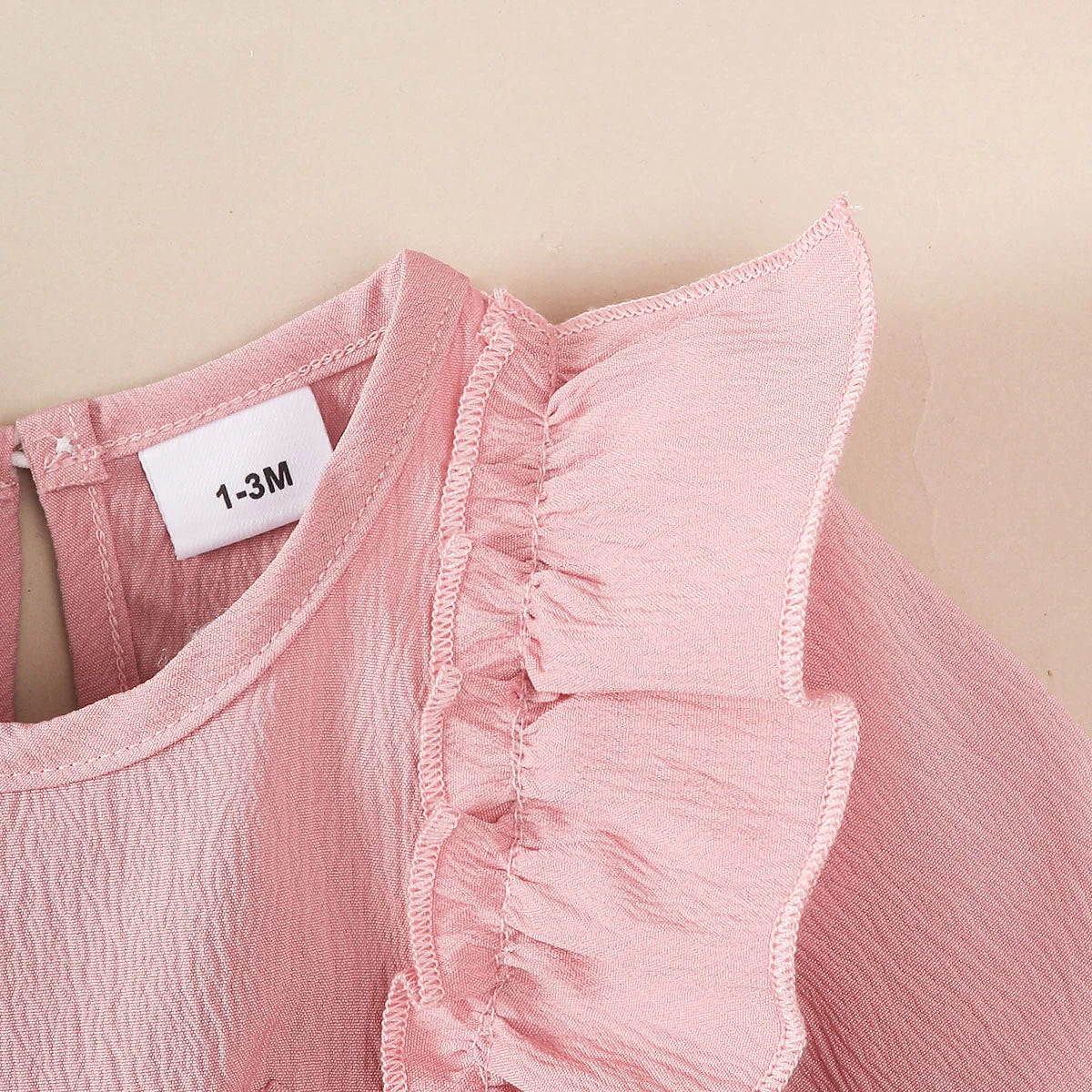 Baby girl Autumn Dress Ruffled Edges