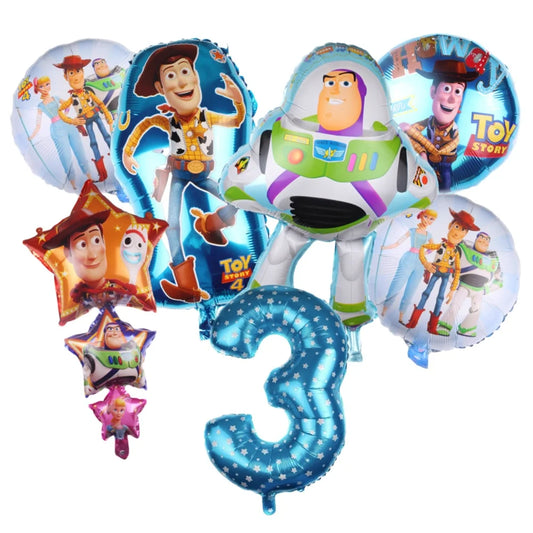 7pcs Toy Story Theme Buzz