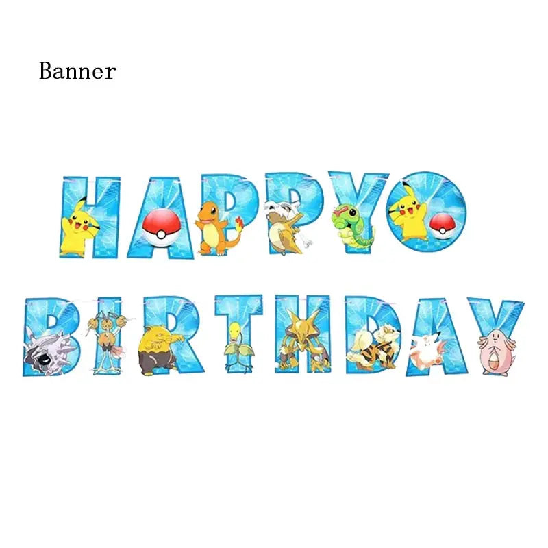 Pokemon Theme Birthday Party