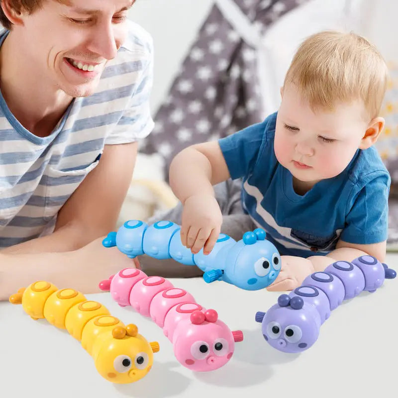 Funny Colorful Animals Worm