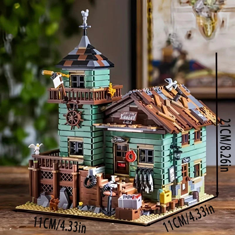 Hut Building Block Set