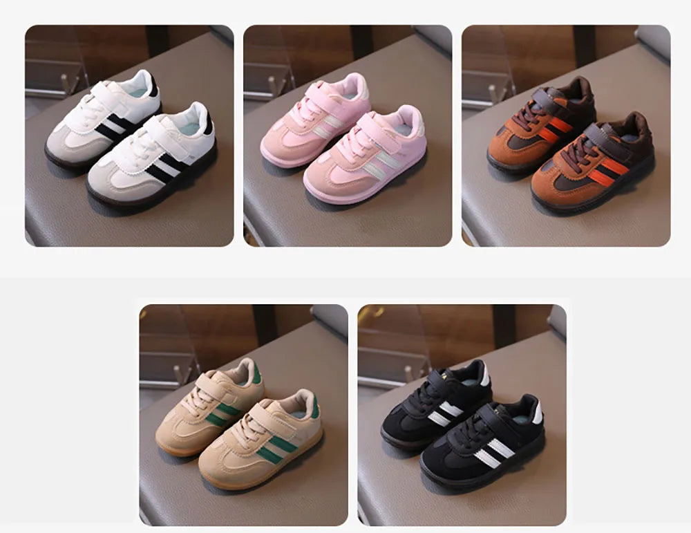 PU Leather Sport Shoes For Children