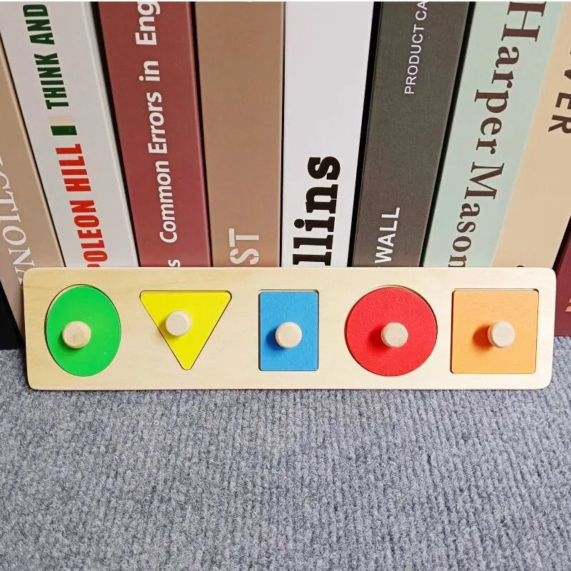 Montessori Toy Wooden Building