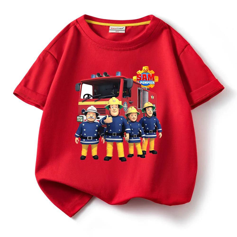 Fireman Sam t-shirt for kids