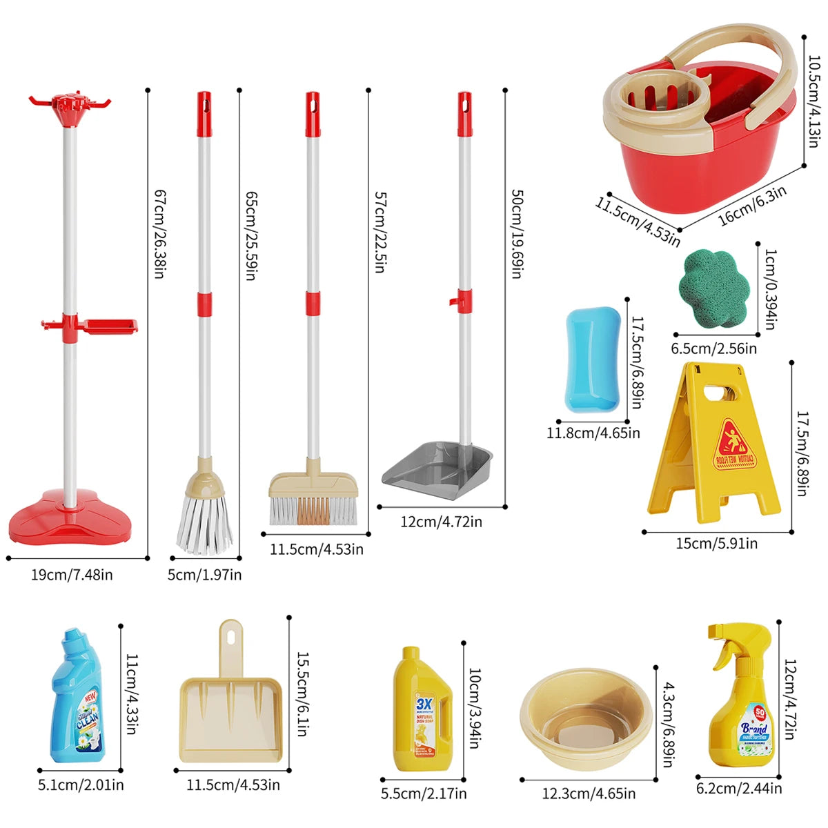 Kids Cleaning Toy Set