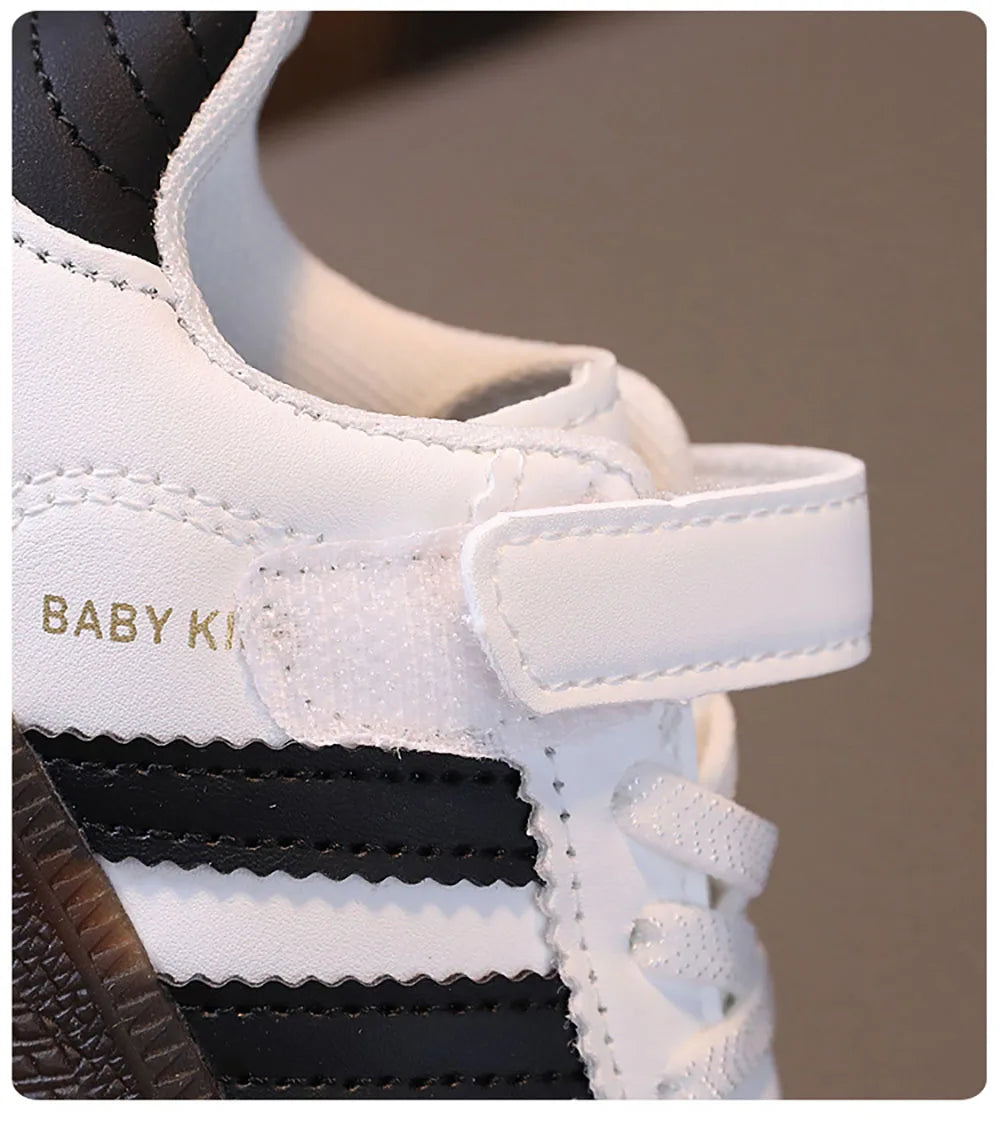 PU Leather Sport Shoes For Children